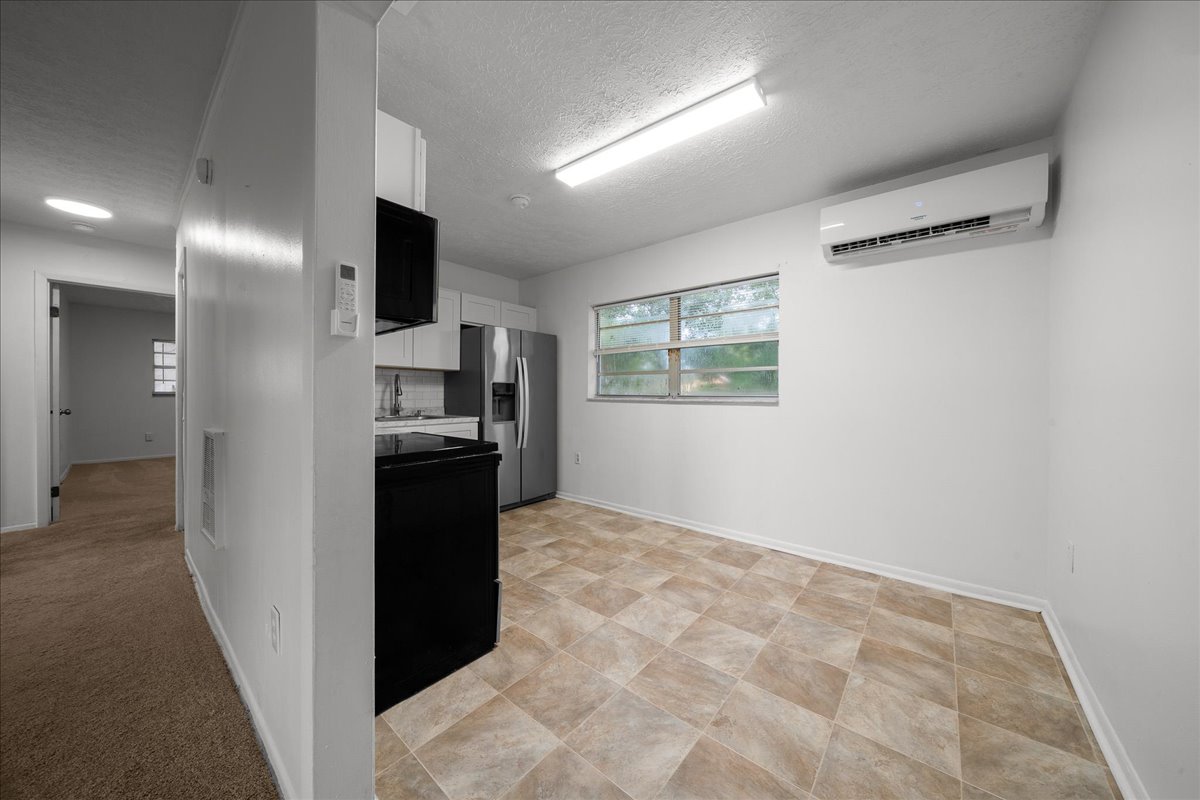 Kitchen and hallway